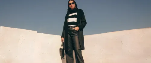 8 Αγαπημένοι Συνδυασμοί με Δερμάτινο Παντελόνι σε Κάθε Χρώμα